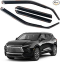 in Channel Rain Guards Fit for Chevrolet Chevy Blazer 2019 2020 2021 2022 2023 by CHYKORLA