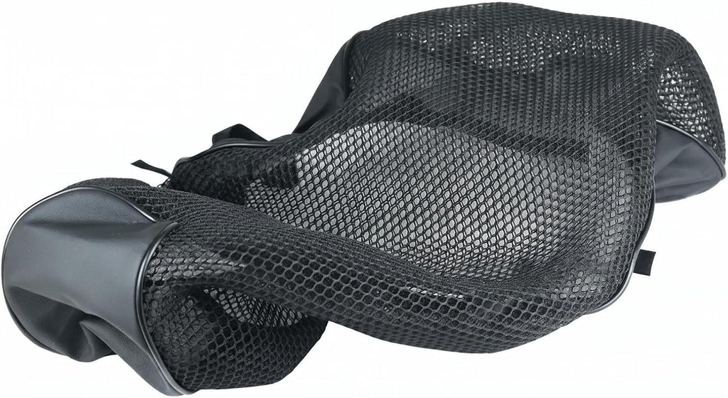 Motorcycle Seat Cover Breathable Mesh 3D Honeycomb Structure Universal Fit Cooling Saddle Protector Comfortable Installation Suitable for Daily Riding Outdoor Use