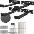 j shelf brackets with lip (7.25"l x 5"w, main product view