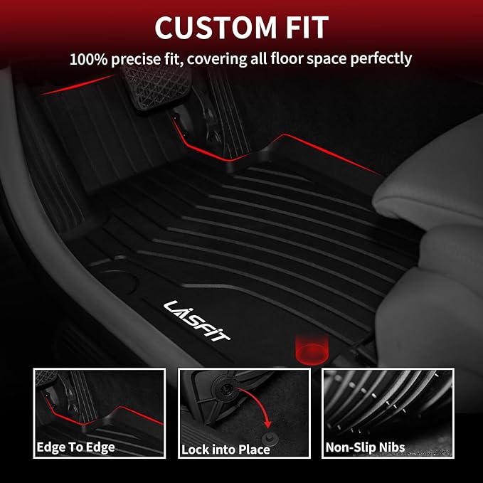 LASFIT Floor Mats & Cargo Mat for Mercedes Benz GLC 2025 2024 2023, GLC300 / - Image 2