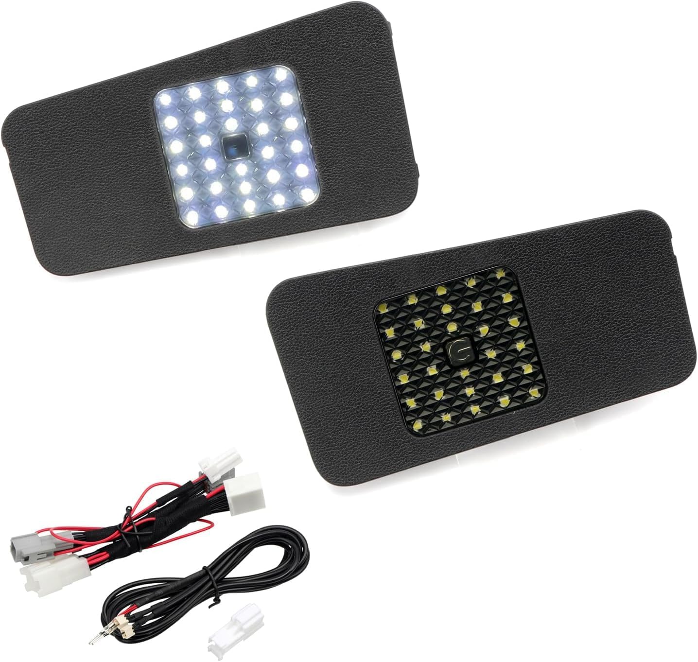 L2R for Toyota Highlander (2020-2023) Rear Trunk Cargo Celling White LED Light Tailgate Replacement Hatch Door Lamp Kit Car Accessories 1 Set Not Fit 2024 Only for Power Tailgate
