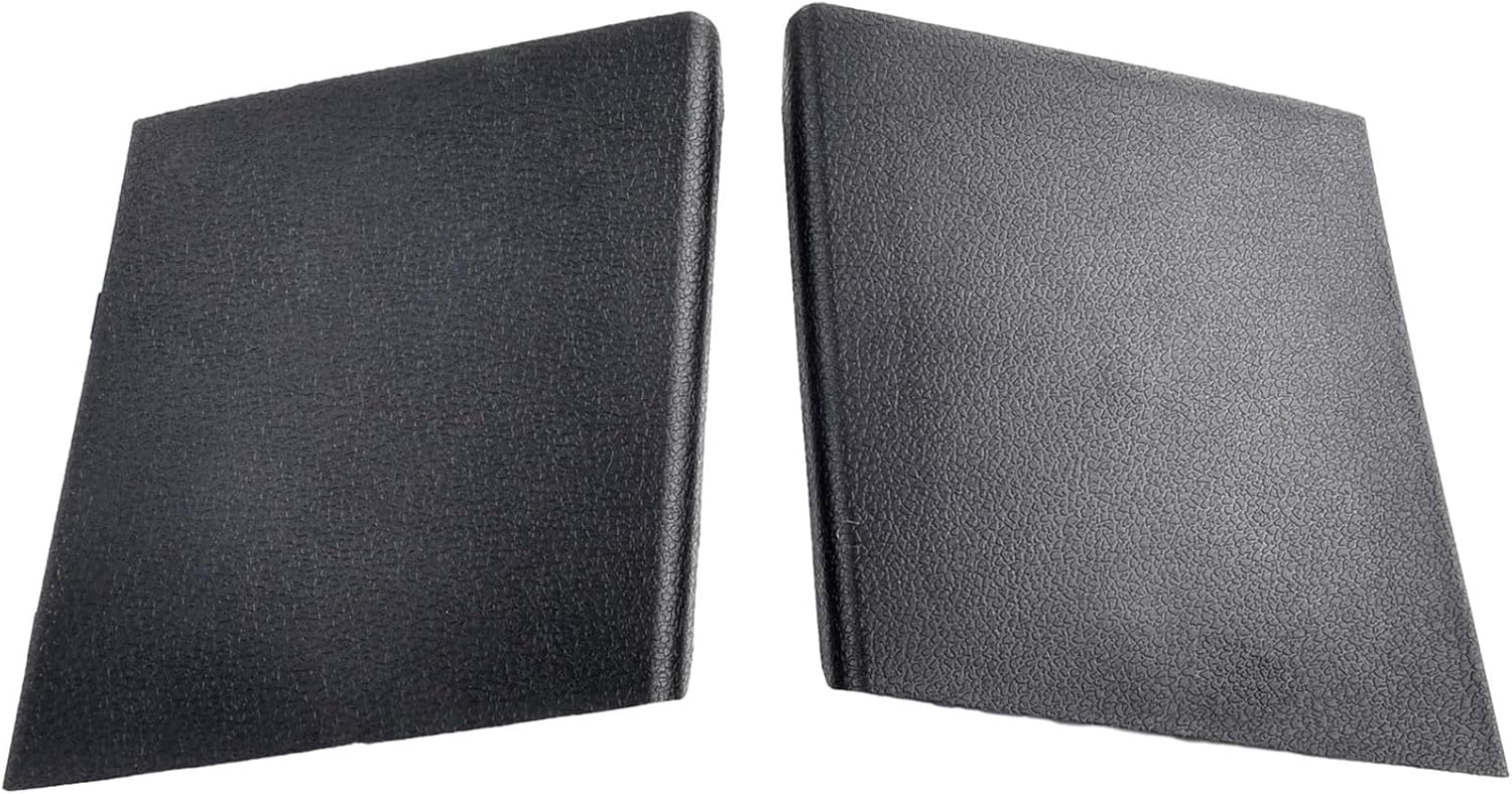 Rear Trunk Taillight Cover Replacement for MK6 ABS Tailgate Inspection Cover Pair 5K6867657 5K6867658 Direct Fit Black Car Rear Light Housing Cap ABS Material Easy Installation for Golf MK6