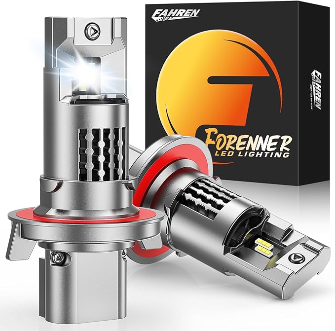 forenner Fahren H13/9008 LED Bulb Hi/Lo Beam, 900% Super Brighter 6500K by FAHRENFORENNER