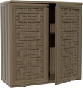 zzm hdpe outdoor storage shed, outdoor plastic storage, main product view