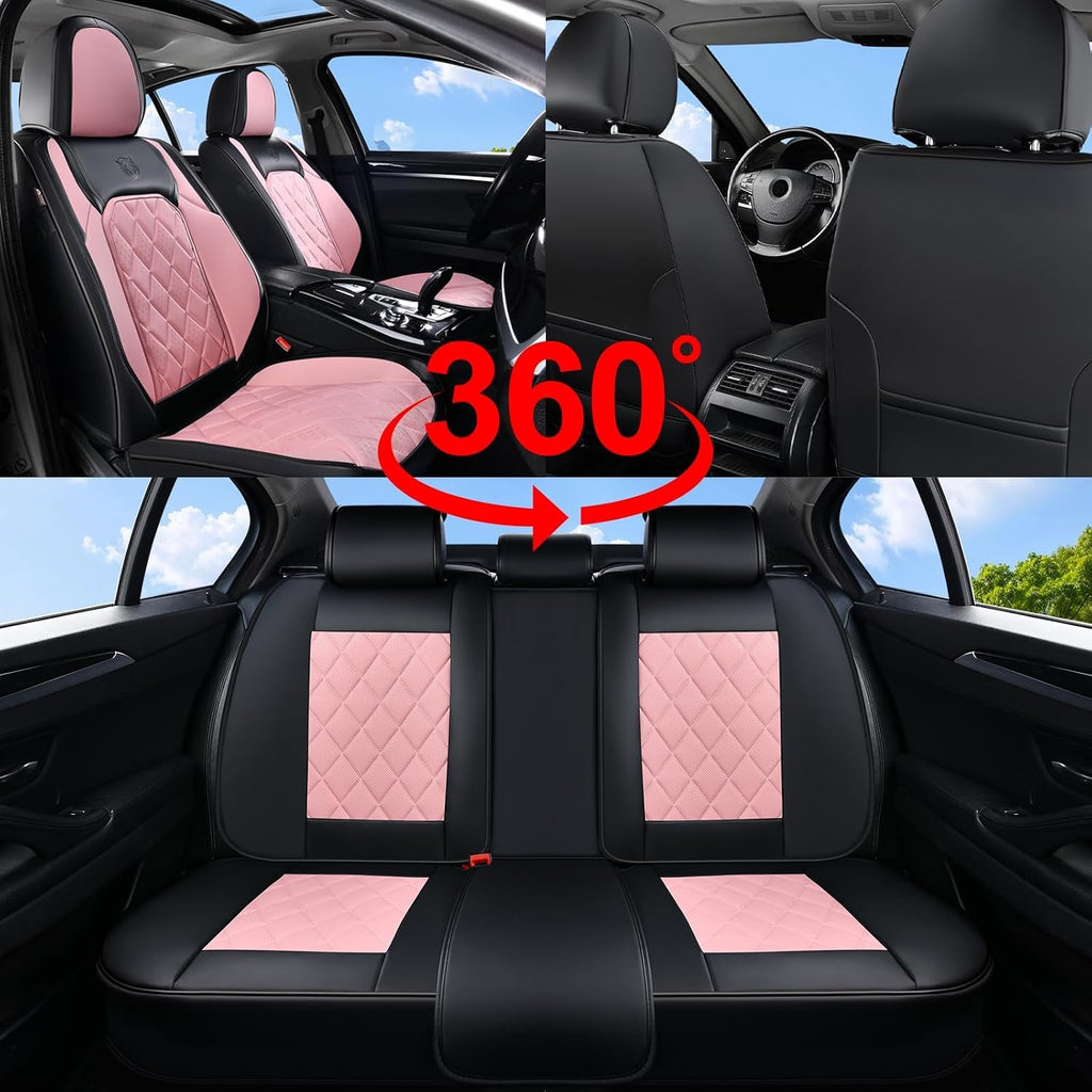 coverado leather seat covers, car seat covers full, package contents