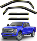 in-Channel Window Rain Guards Fit