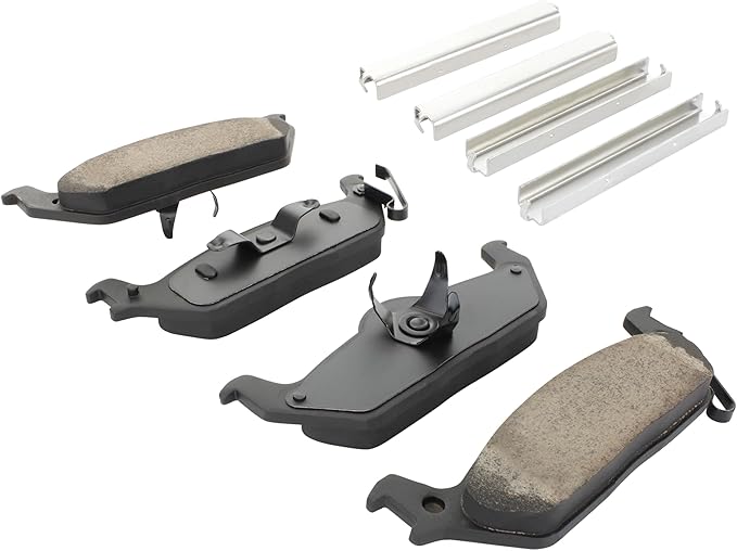 Premium Ceramic Rear Brake Pads Compatible - Image 2