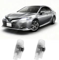2Pcs Car Door Lights Logo Projector Compatible with Highlander/Camry/4runner/Sienna/Corolla/Tundra/Prius/Venza/Prado/Sequoia/Reiz/Previa/Alphard Model, 3D LED Car Welcome Projector Puddle Lights