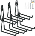 WMK 7.3'' Heavy Duty Garage Hooks, 6 Pack Wall Mount Garage Storage Hooks by WMK