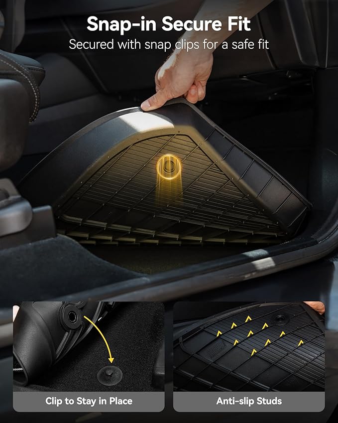 3W Floor Mats Fit for Jeep Grand Wagoneer/Grand Wagoneer L 2022 2023 2024 2025 - Image 9