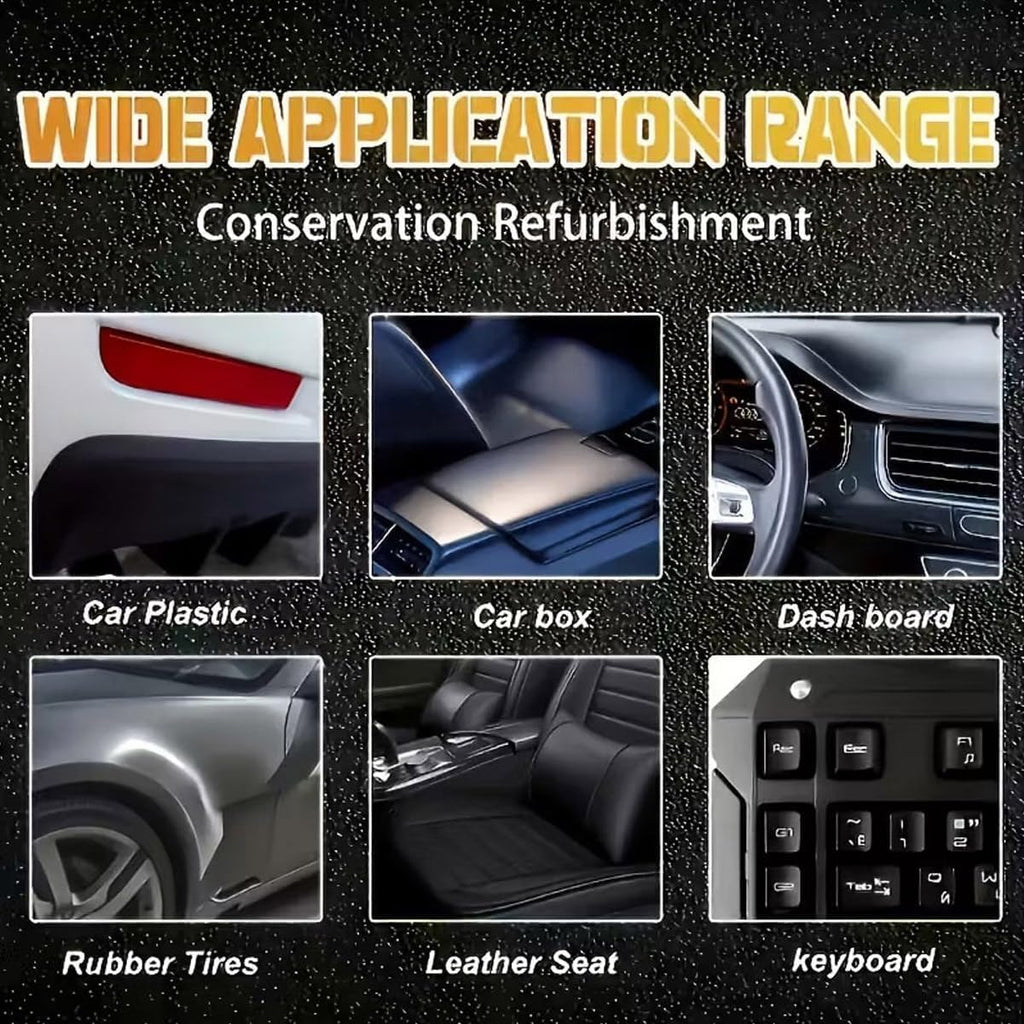 Gel Abrillantador De Llantas De Larga Duración, Cera Para Neumáticos Restaurar El Brillo Negro, Tire Gloss Protection Agent, Ceramic Tire Coating Long-Lasting, Nourish Cream for Tires (5)