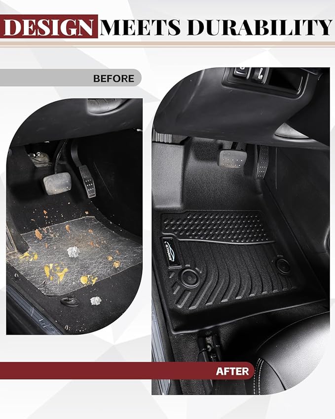 Icyhaws® Floor Mats for Buick Encore GX 2020-2025 | All Weather TPE Waterproof - Image 7