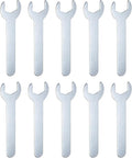 HARFINGTON 10pcs Small Wrench Open End Wrench 19x108x2mm Metric U-Shaped Single by HARFINGTON