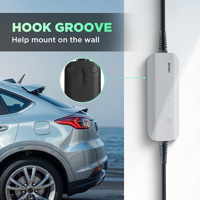 Level 1 EV Charger, 15A 110V Nema 5-15 Plug, Portable Electric Car Charger - Image 2