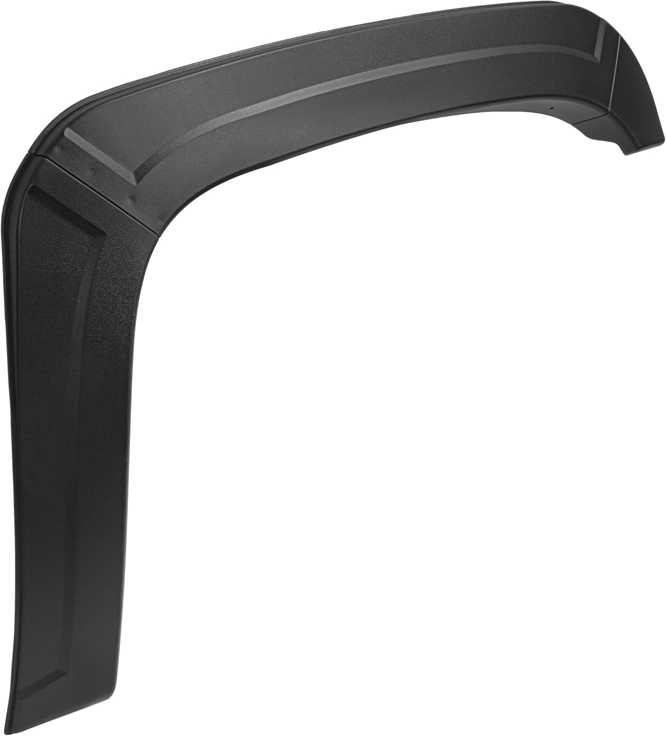 4Pcs Fender Flares Set Compatible with 2007-2013 Chevy Chevrolet Silverado 1500 Standard/Extended Cab Front & Rear Wheel Arch Cover Protector Plastic(PP) Textured Black