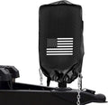 RV Electric Tongue Jack Cover, 600D Oxford Fabric Waterproof Protective, Travel Trailer Accessories for Outside Protection, Universal Trailer Jack Protective Cover for Outside Parts RV Accessories.