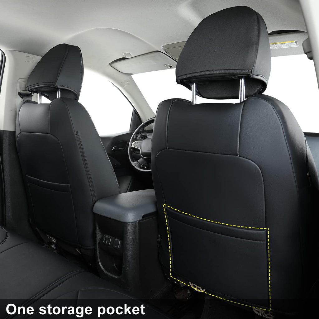 luckyman club chevy colorado seat covers, fit for, side view