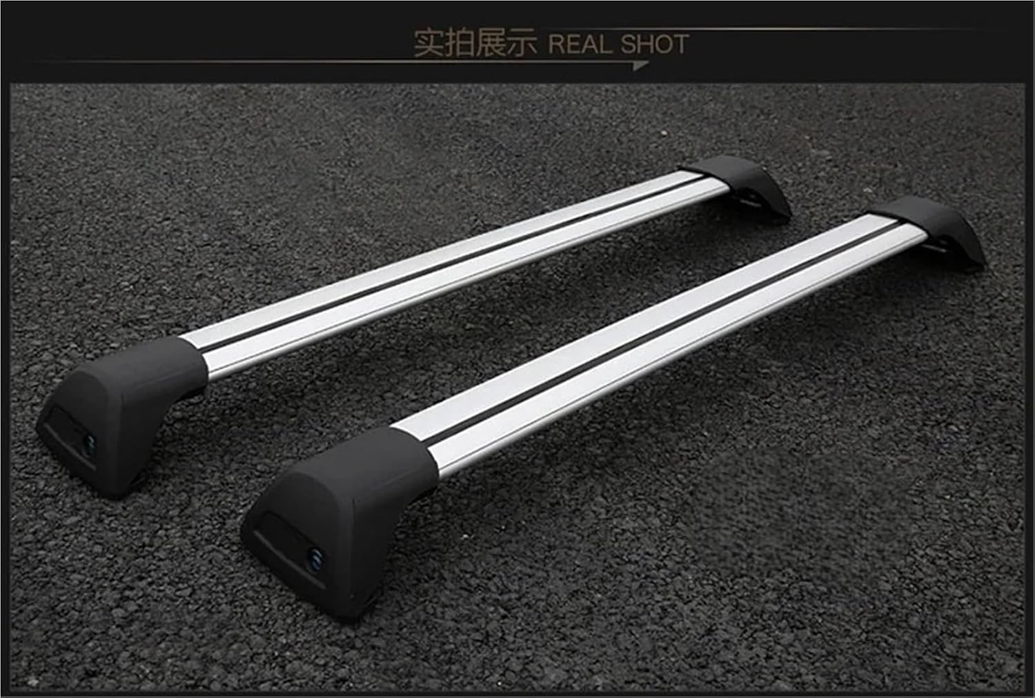 Compatible with Subaru Outback (BS) 2015-2021 Car Bald Section Mute Cross Bar Load Aluminum Alloy Roof Box(B)