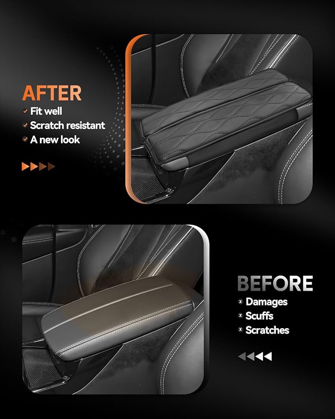 CDEFG for 2021-2025 Buick Envision S Center Console Cover Armrest Box Cover for - Image 3