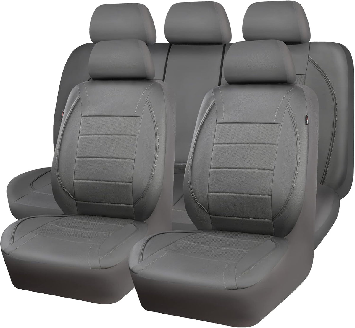 car pass piping faux leather car seat cover, view 9