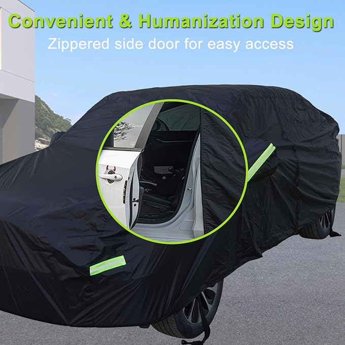 SUV Car Cover Custom Fit for Honda CRV, Waterproof All Weather Full Exterior - Image 2
