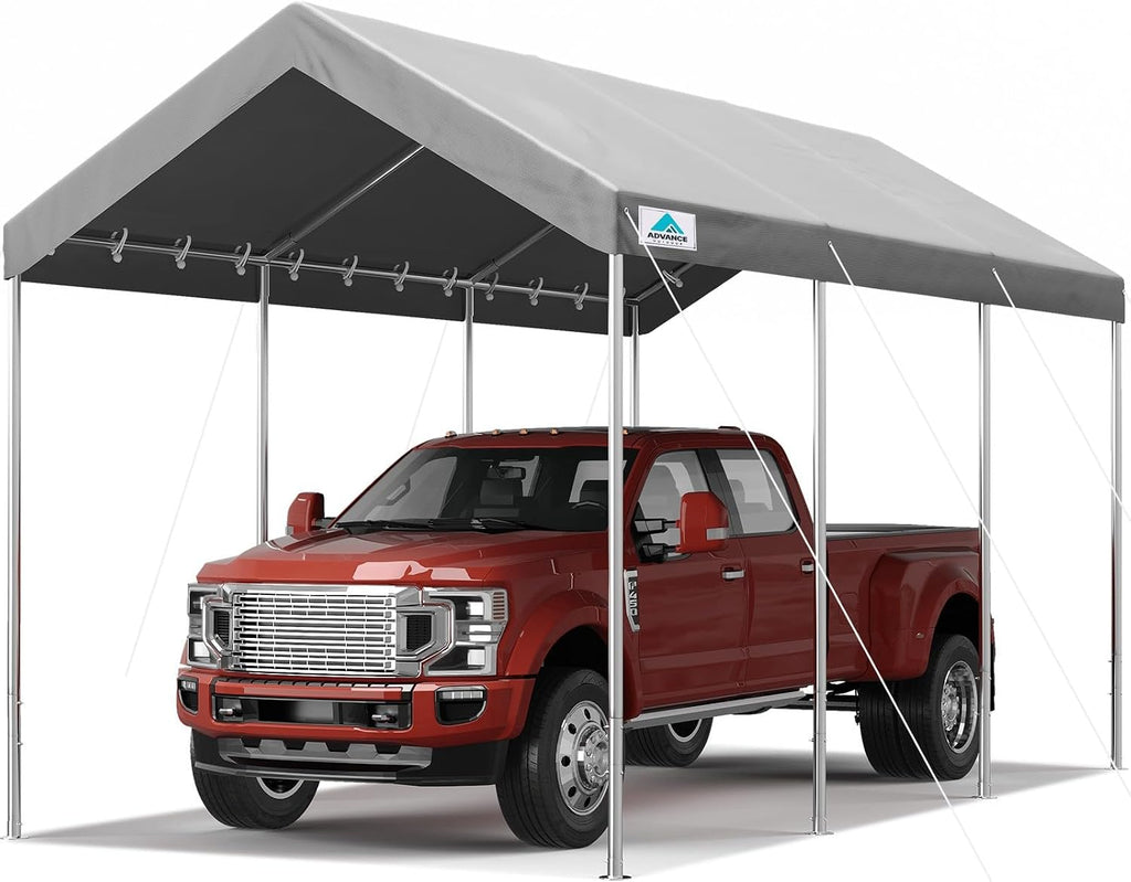 advance outdoor 10x20 ft heavy duty carport potable, main product view