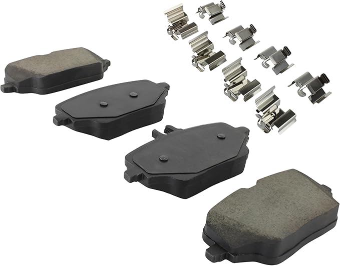 Premium Ceramic Rear Brake Pads Compatible - Image 2