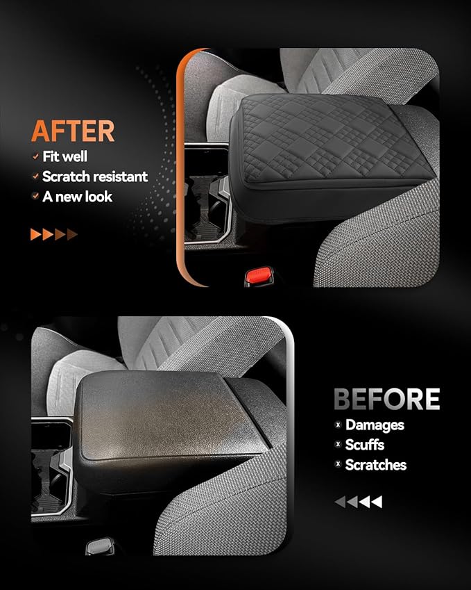 CDEFG for 2025 Toyota 4Runner Center Console Cover Armrest Box Cover for - Image 3
