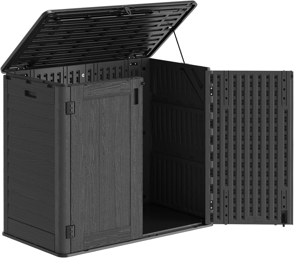 outdoor storage cabinet waterproof 31 cu.ft with lockable, main product view