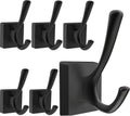 tofiigrem black wall hooks coat hooks, mudroom hooks, main product view