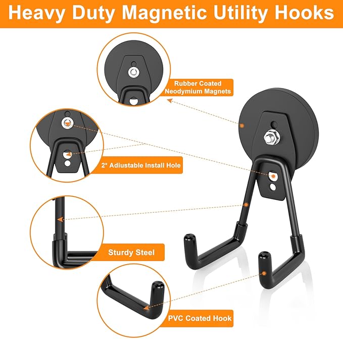 ENUODA Strong Magnetic Hooks Heavy Duty - Image 3