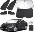 TINGLU Window Shades for Nissan Sentra 2020-2024 2025 Accessories Car Side Full