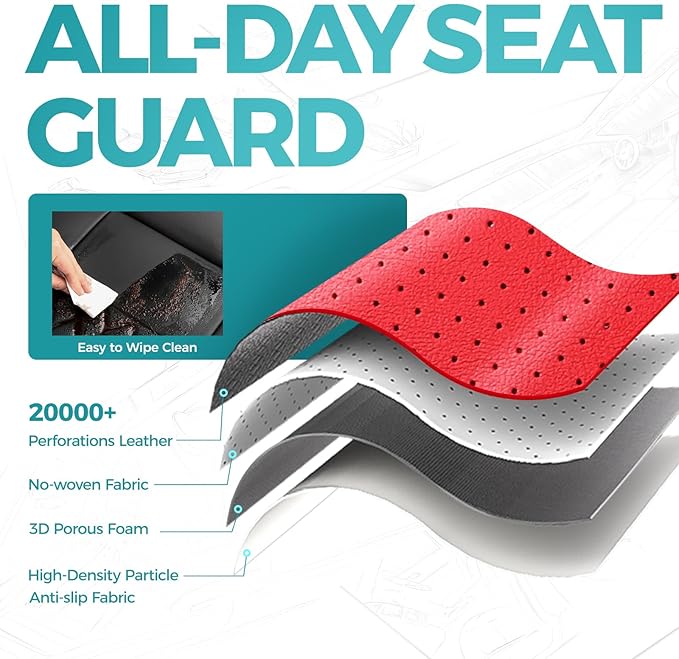 for Toyota Camry Seat Covers SE XSE SE Sport 2012 2013 2014 2015 2016 2017 - Image 4