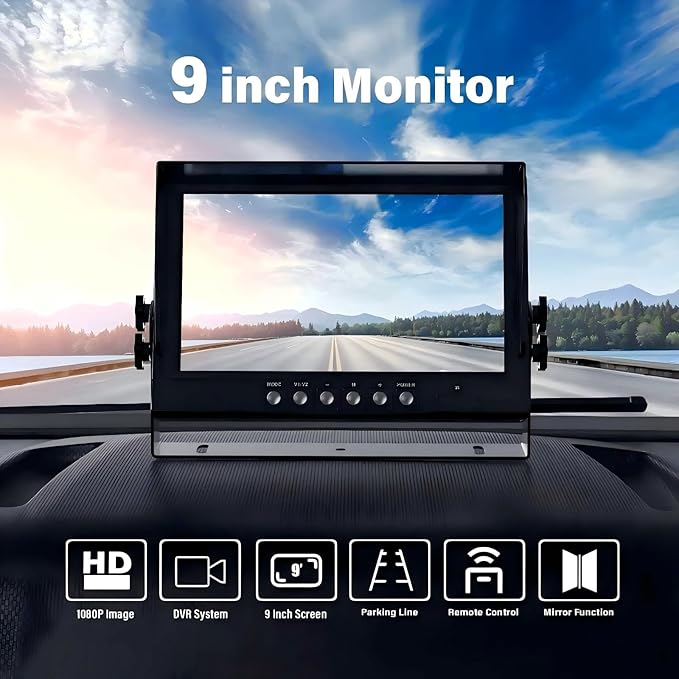 EVERSECU Car Backup Cameras System - Image 2