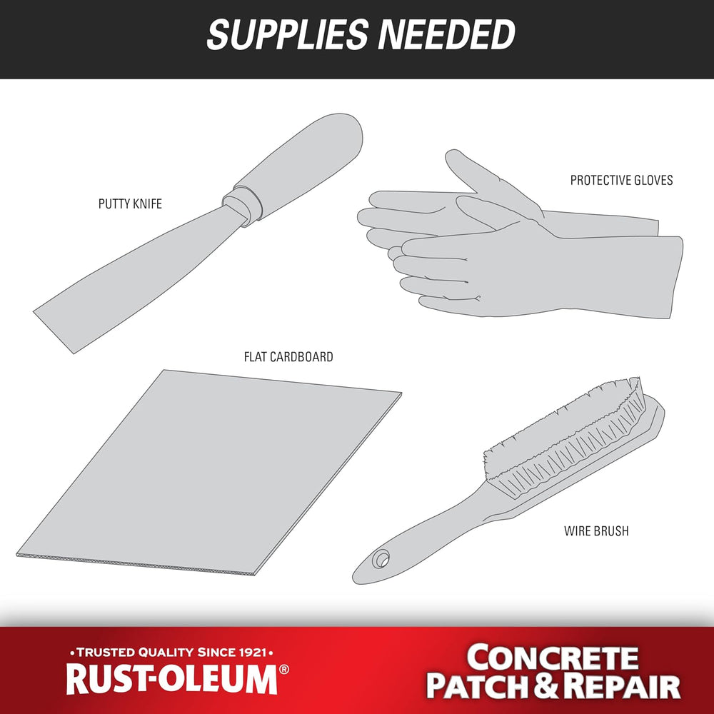 Rust-Oleum Gray Concrete Patch & Repair