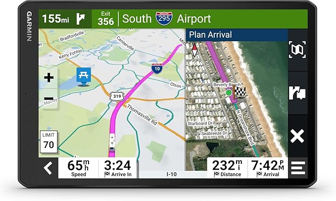 Garmin RV 1095, Extra-Large, Easy-to-Read 10” GPS RV Navigator, Custom RV by Garmin