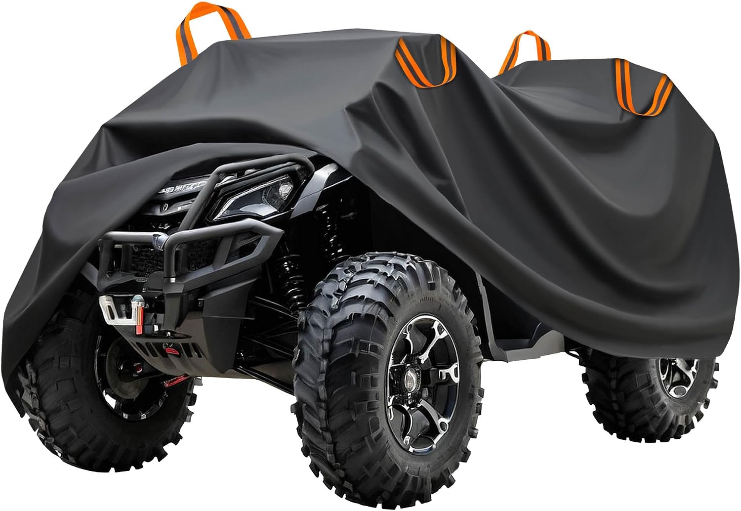 Puroma ATV Cover, L 78.7'' Waterproof Outdoor Heavy Duty 4 Wheeler Quad Proof All Season UV Protection for Polaris, Sportsman, Yamaha, Suzuki, Honda, Kawasaki