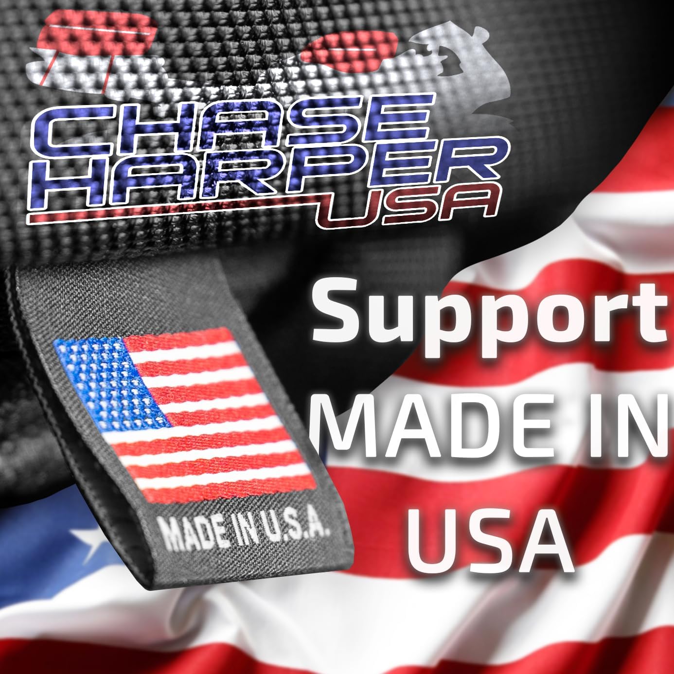 Chase Harper USA 10300 Black BC Barrel Bag - 3.5 Liters - Water-Resistant, Tear-Resistant, Industrial Grade Ballistic Nylon - Universal Fit