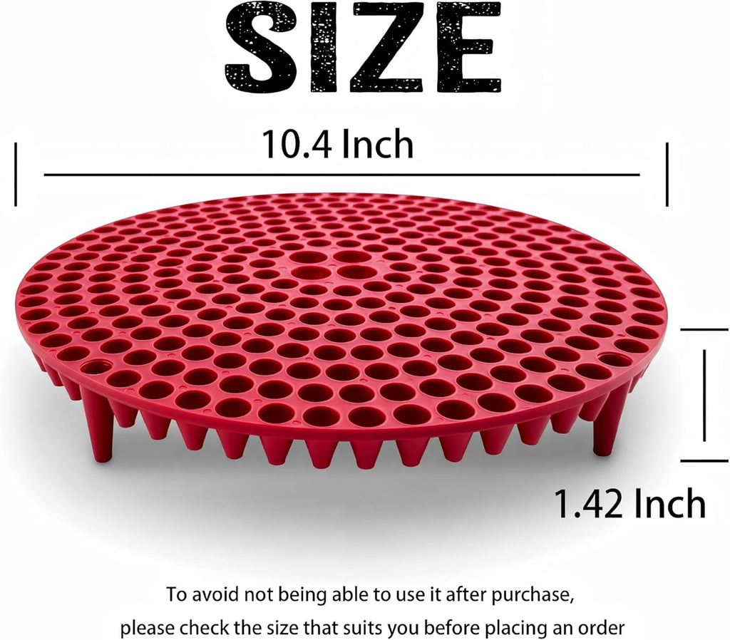 10.4" Heavy Duty Car Wash Bucket Insert (2-Pack) & Wash Mitt Kit - 10.6 oz Detailing Dirt Separator & Grit Trap, Scratch-Free Auto Wash, Fits 3.5 to 5 Gallon Buckets (Red Kit)