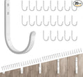 Wall Hooks for Hanging Towel/Coat - 22LB Screw in Metal Hanger Wall Mount by Josmimic