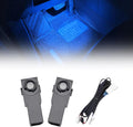 ITrims Interior LED Lights for Toyota RAV4 2019-2024 Car Accessories Under Dash Footwell Ambient LED Decor Light Atmosphere Lamp Light (Blue Lighted)