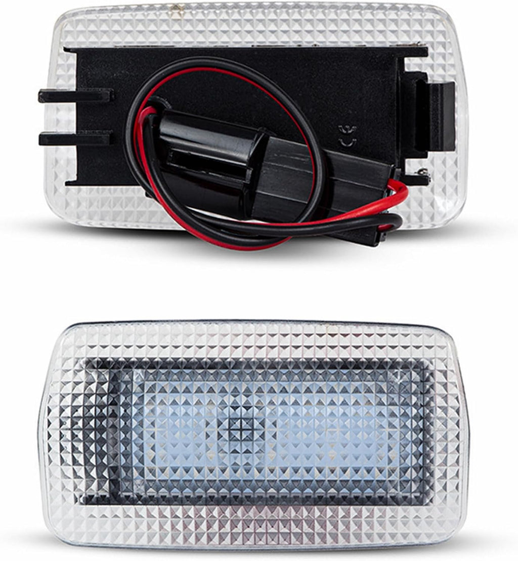 Yankok LED Door Courtesy Lights White Red for TYT Camry Avalon Highlander Sienna Tundra Sequoia Prius 86 Scion FR-S Subie BRZ Lexs IS ES GS GX LX LS RC RX