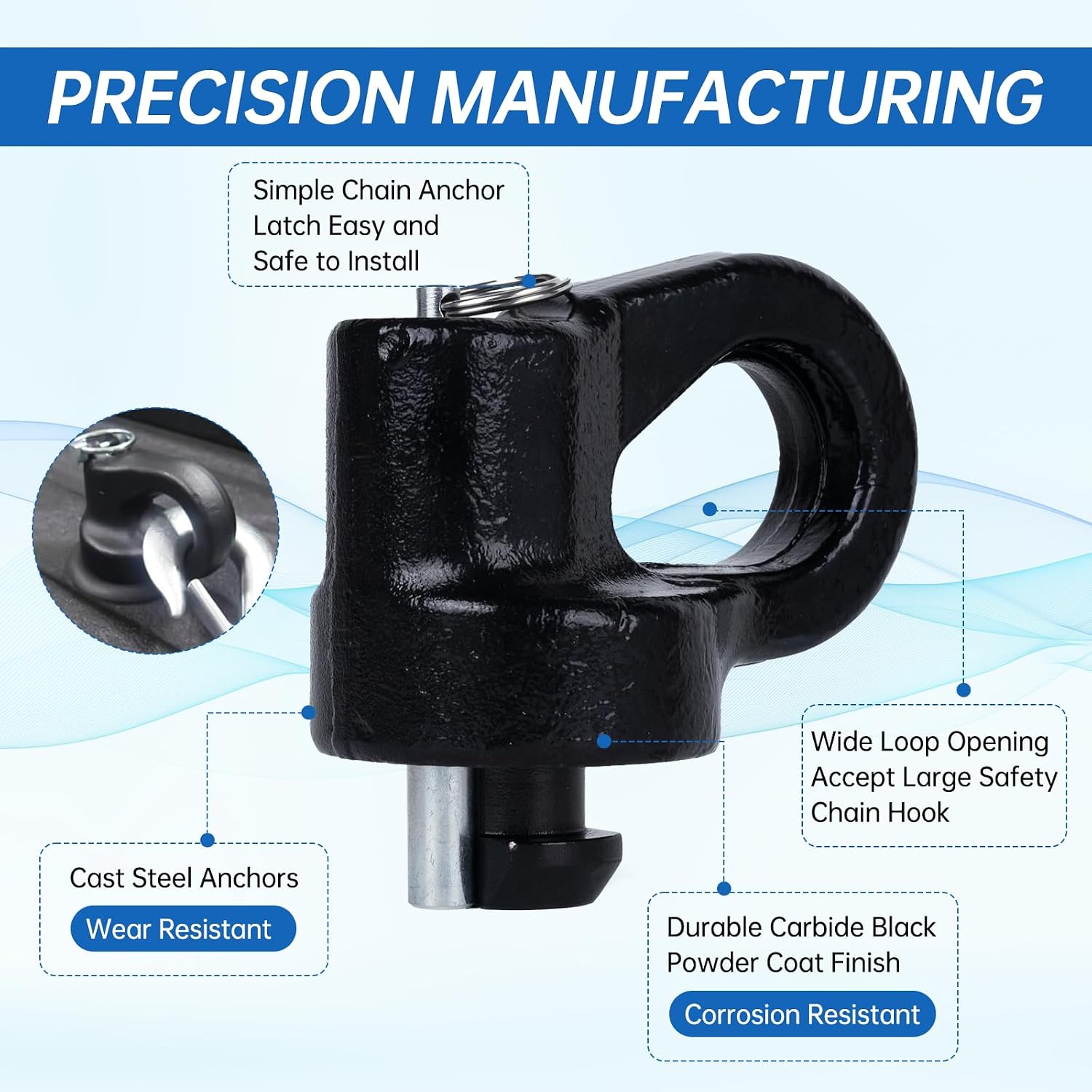 60692, Upgraded 38k 2-5/16 in Hitch Ball Puck System Gooseneck Hitch Kit with Case Compatible with Ford F250/F350/F450, Chevrolet Silverado 2500/3500 HD, GMC Sierra 2500/3500 HD Nissan Titan XD