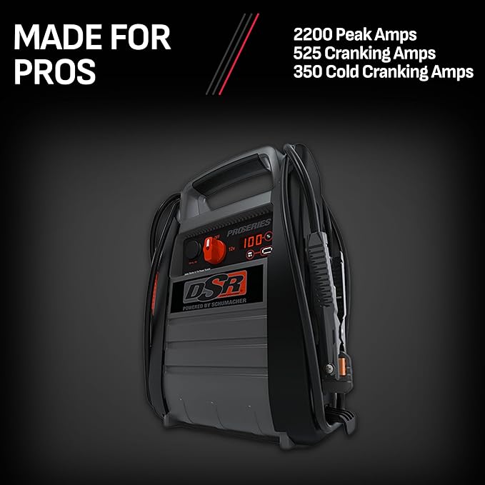 Schumacher Electric DSR ProSeries Car Battery Jump Starter - Image 7