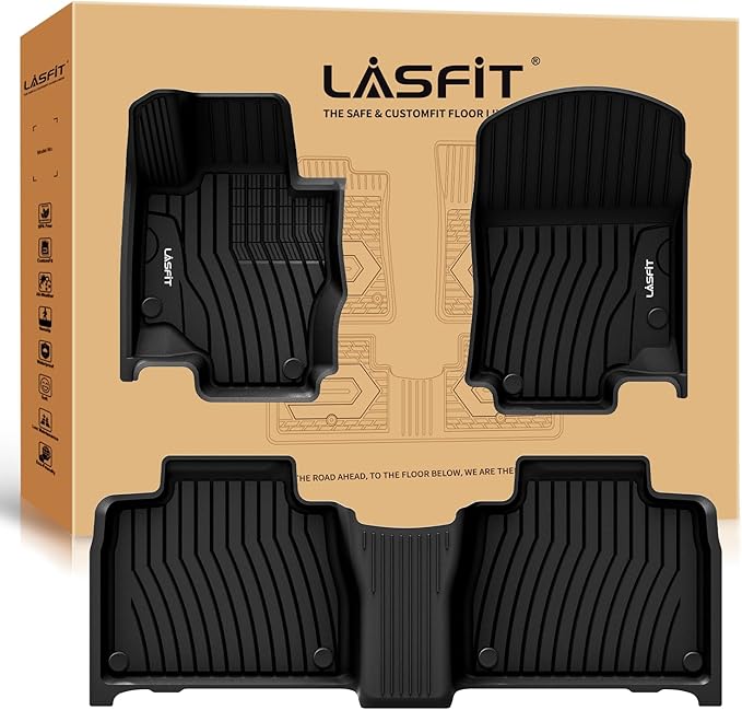 LASFIT Floor Mats for Mercedes Benz GLE SUV 2020-2026 350/450 / 450e / 580/53 by LASFIT