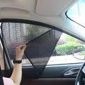 Magnetic Car Sun Shade UV Protection Auto Window Sunshade Side Curtain Summer Protection, Front Window Mesh Sun Visor (20 * 44 * 72cm)