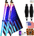 2PCS 3FT RGB LED Whip Light by LMYYGOO