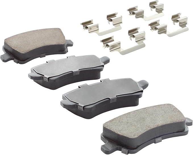 Premium Ceramic Rear Brake Pads Compatible - Image 2