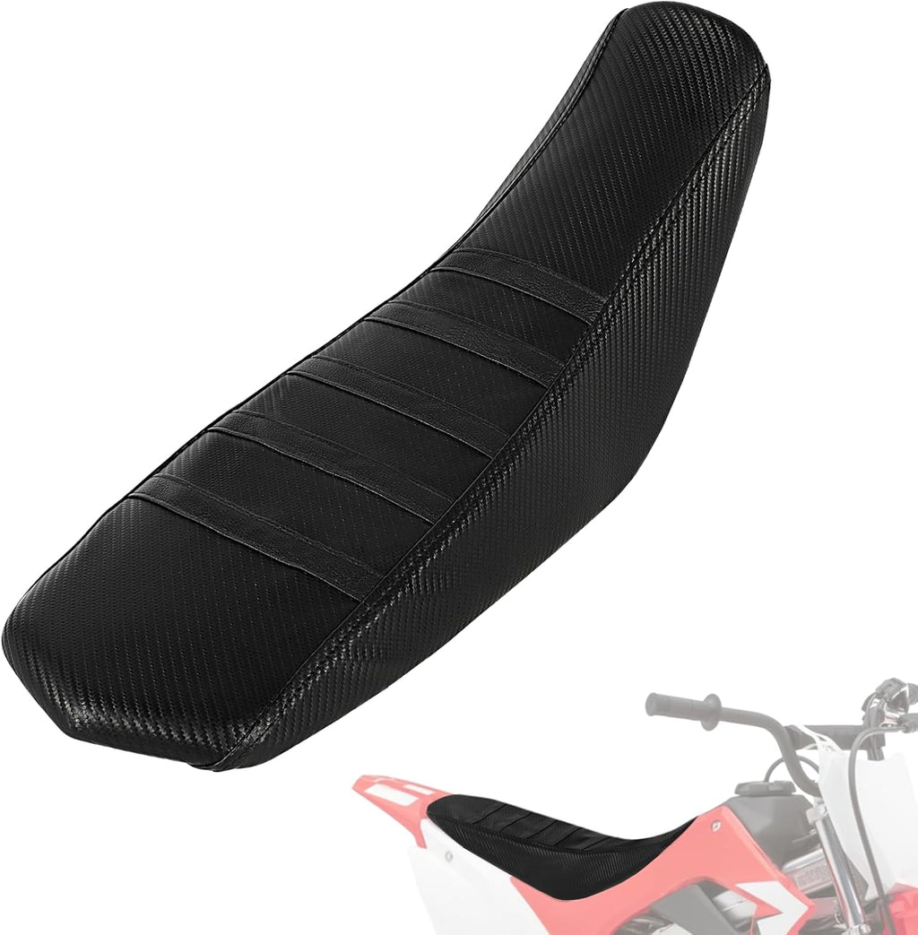 Motorcycle Seat Cover fot CRF 110 CRF110F CRF110 CRF 110F 2013-2025 Dirt Pit Bike Black/PVC Wear-Resistant Non-Slip/Gripper Soft