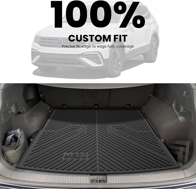 LASFIT Cargo Mat for Volkswagen Tiguan 2018-2024（Fit 5 Seats Not Fit 7 Seats） - Image 3